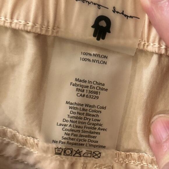 SPIRITUAL GANGSTER Journey Active Nylon Rack Pant Pink Sky Pastel Pockets XL - Picture 7 of 10